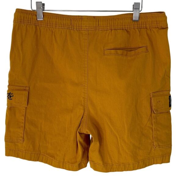 Brooklyn Cloth Men's Shorts Yellow Gold Elastic Tie Waist Large Japanese - Picture 2 of 7